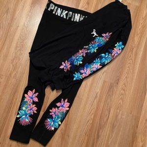 HTF VS PINK BLING HIBISCUS SET
